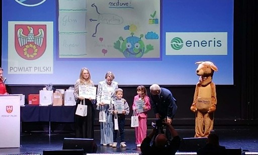 SUKCESY NASZYCH UCZNIÓW W POWIATOWYM KONKURSIE  „CLEVER CLIMATE ACTIONS”